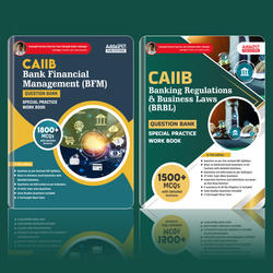 Combo Of CAIIB Banking Regulations & Business Laws (BRBL) & CAIIB Bank Financial Management (BFM) MCQs (English Printed Edition) by Adda247