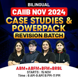 CASE STUDIES + POWERPACK REVISION BATCH | CAIIB NOV 2024 | ABM+BFM+ABFM+BRBL | BILINGUAL | LIVE  CLASSES BY ADDA247