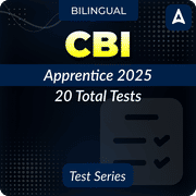 CBI Apprentice 2025 Mock Test Series