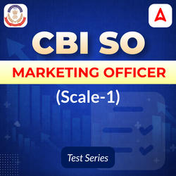 CBI SO Marketing Officer 2026 Mock Test Series