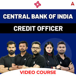 CENTRAL BANK OF INDIA | CREDIT OFFICER | Complete Video Course by Adda247