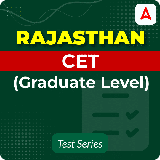 Rajasthan CET Graduate Level Moxk Test