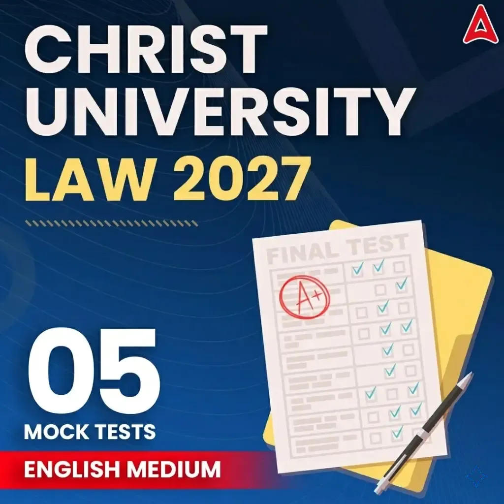 Christ University Law 2027 Test Series I Online Test Series By Careers Adda