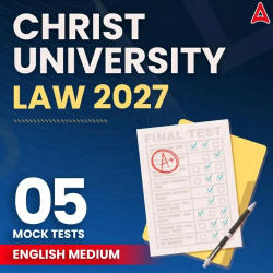 Christ University Law 2027 Test Series I Online Test Series By Careers Adda