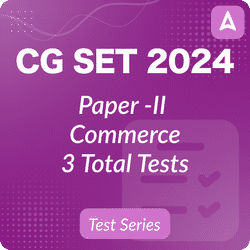 CG SET Paper-II Commerce 2024, Complete Bilingual Online Test Series by Adda247