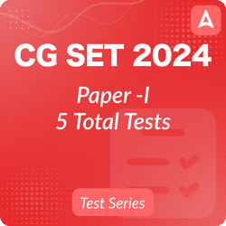 CG SET Paper-I 2024, Complete Bilingual Online Test Series by Adda247