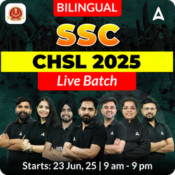 SSC CHSL 2025 Live Batch | Bilingual | Online Live Class By Adda247