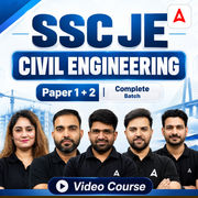 SSC JE Civil Engineering | Paper 1 + 2 | Complete Video Course by Adaa 247