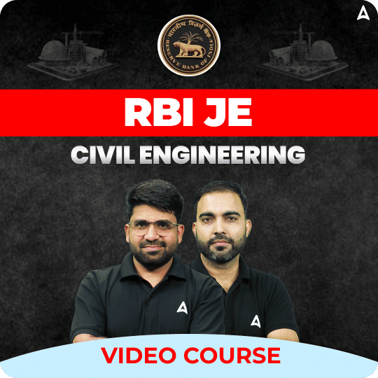 RBI JE | CIVIL ENGINEERING | Complete Video Course by Adda 247