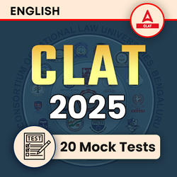 CLAT 2025 Mock Test Series | Online Test Series By Adda247