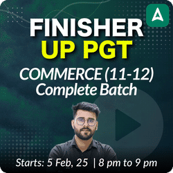 FINISHER | UP PGT | COMMERCE (11-12) | COMPLETE BATCH | Online Live Classes by Adda 247