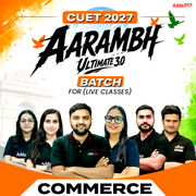 Aarambh Ultimate 3.0 Class 12th + CUET COMMERCE 2027 Batch (Live Classes)