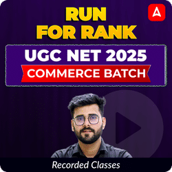 RUN FOR RANK I UGC NET 2025 COMMERCE BATCH | RECORDED CLASSES BY ADDA 247