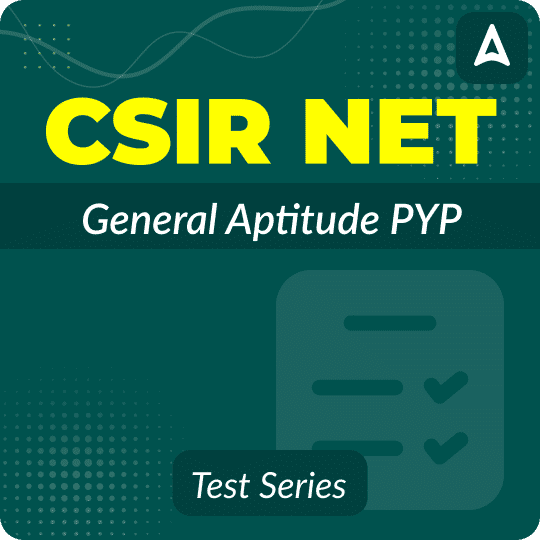 CSIR NET General Aptitude Mock Test
