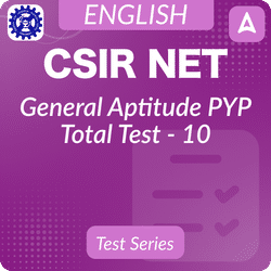 CSIR NET General Aptitude PYP Online Test | Adda247