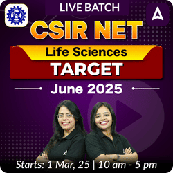 CSIR NET Life Sciences 1.0 Target June 2025 | Hinglish | Online Live Classes by Adda 247