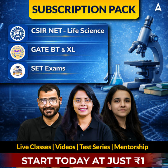 CSIR NET LIFE SCIENCE AND GATE BT XL SUBSCRIPTION PACK