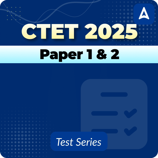 CTET Paper 1 & Paper 2 Mock Test 2025