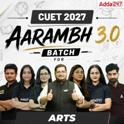 Aarambh 3.0 Class 12th + CUET ARTS 2027 Batch (Live Classes)