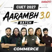 Aarambh 3.0 Class 12th + CUET COMMERCE 2027 Batch (Live Classes)
