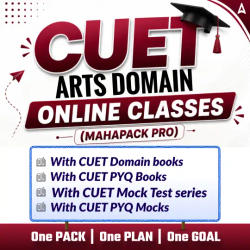 CUET HUMANITIES 2027 Online Classes - Mock Test, Ebooks and Printed Books (Mahapack Pro)
