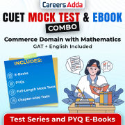 CUET Mock Test and E-Books Combo (Commerce with Mathematics, GAT, English) – E-books, PYQs, Mock Tests & Chapter Test by CareersAdda