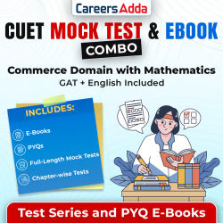 CUET Mock Test and E-Books Combo (Commerce with Mathematics, GAT, English) – E-books, PYQs, Mock Tests & Chapter Test by CareersAdda