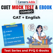 CUET Mock Test and E-Book Combo (GAT + English) – 52 PYQs, Mock Tests & Chapter Test by CareersAdda