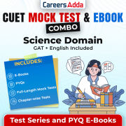 CUET Mock Test & E-Book Combo (Science with Maths, GAT, English) – E-books, PYQs, Mock Tests & Chapter Test by CareersAdda