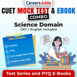 CUET Mock Test & E-Book Combo (Science with Maths, GAT, English) – E-books, PYQs, Mock Tests & Chapter Test by CareersAdda