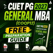 CUET PG 2027 GENERAL MBA (COQP12) Free Preparation Guide