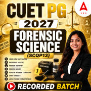 CUET PG Forensic Science (SCQP13) 2027 Recorded Batch by Adda247
