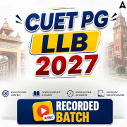 CUET PG LLB 2027 Recorded Batch by Adda247