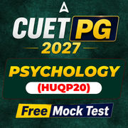 CUET PG 2027 PSYCHOLOGY (HUQP20) Free Mock Test