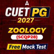 CUET PG 2027 ZOOLOGY (SCQP28) Free Mock Test