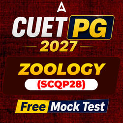 CUET PG 2027 ZOOLOGY (SCQP28) Free Mock Test