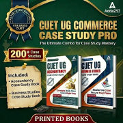 CUET UG Commerce Case Study Pro: Accountancy & Business Studies Printed Books Combo