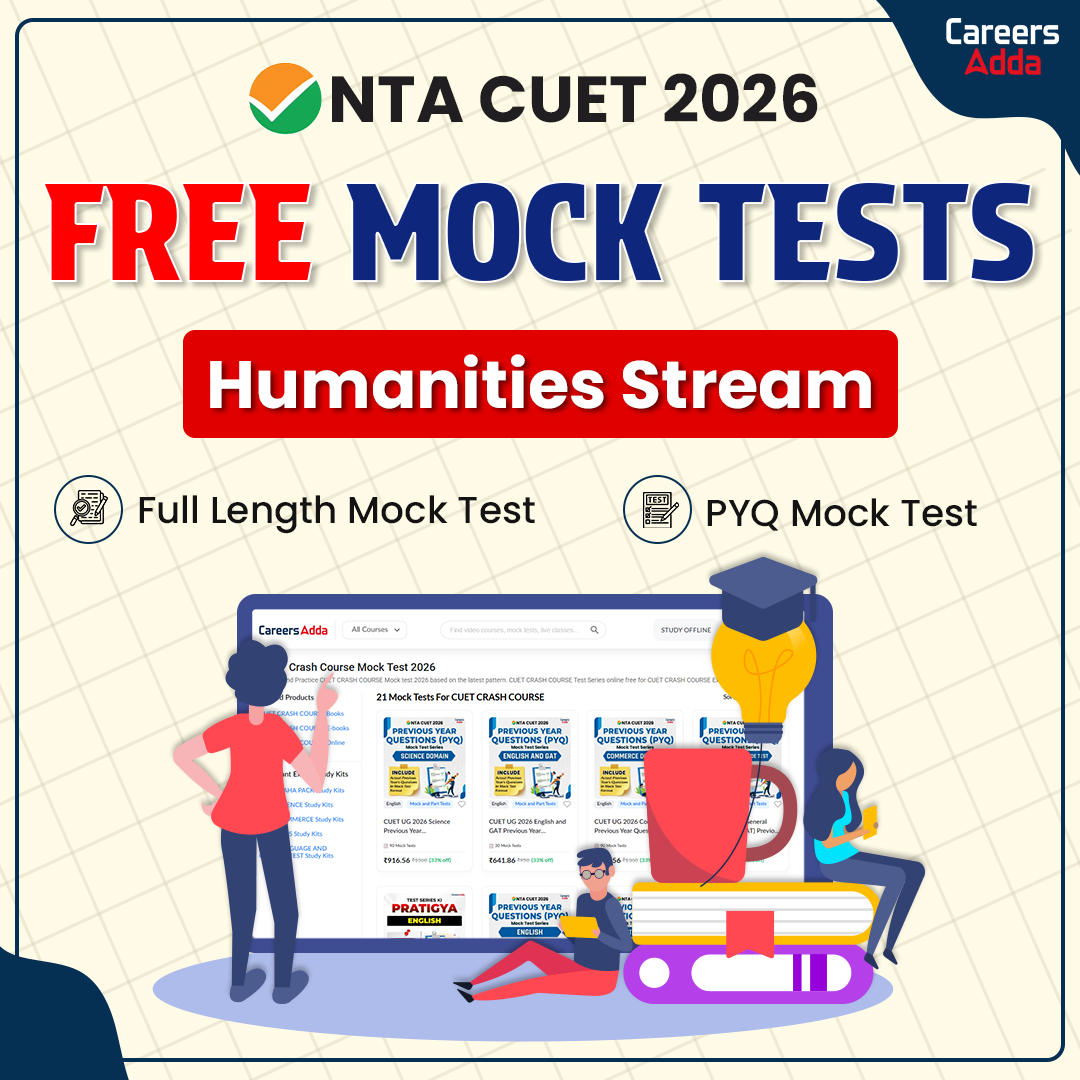 CUET UG 2026 Arts Free Mock Test Series + PYQs with Answers