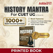 History Mantra: A Complete Book for CUET UG by Anita Sharma / Printed Book by Adda 247