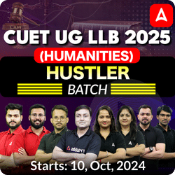 CUET UG LLB 2025(HUMANITIES) HUSTLER BATCH | Complete Live Classes By Adda247 (As per Latest Syllabus)