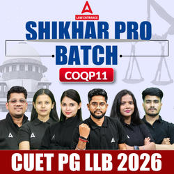 CUET PG LLB 2026 SHIKHAR PRO BATCH | DU LLB & BHU LLB Preparation | Complete Live Classes and WITH PRINTED BOOKS By Adda247 (As per Latest Syllabus)