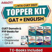 CUET TOPPER BOX GAT and ENGLISH LANGUAGE E-Books By Adda 247