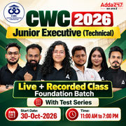 Central Warehousing Corporation CWC 2026 Junior Executive (Technical) | Online Live + Recorded Classes By Adda247