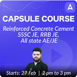 Capsule course of RCC (Reinforced Concrete Cement) | Online Live Classes by Adda 247