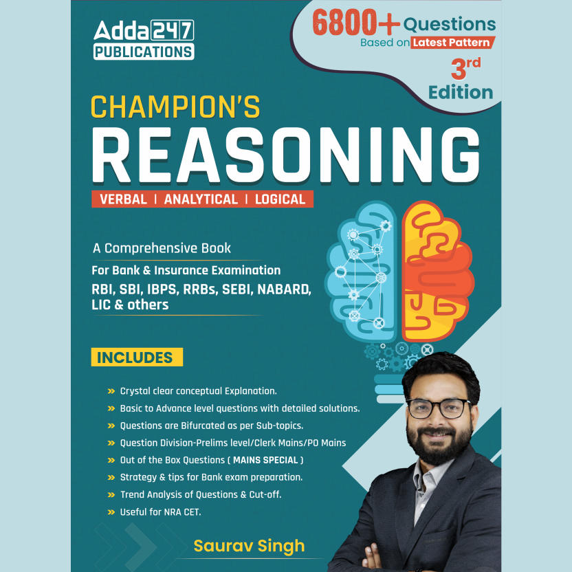 Champion's Reasoning Book 3.0 For Bank & Insurance Exam ebook