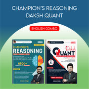 Combo Of Daksh Quant & Champion's Reasoning 3.0 (English Printed Edition) By Adda247