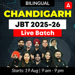 Chandigarh JBT 2025-26 live batch | Bilingual | Live Class | Bilingual | Online Live Classes by Adda 247