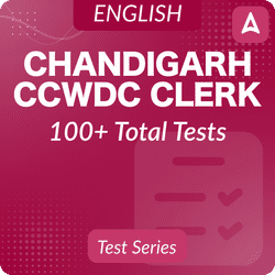 Chandigarh CCWDC Clerk Mock Test 2025