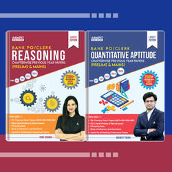 Combo of Bank PO/Clerk Quant & Reasoning Chapter wise Previous years Papers Book(English Printed Edition) By Adda247