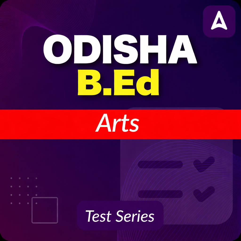 Odisha B.Ed Arts Test Series 2026